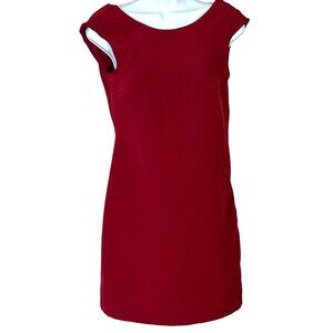 Red Mini Zara Trafaluc Collection Dress XS Holiday Cocktail Party Romantic